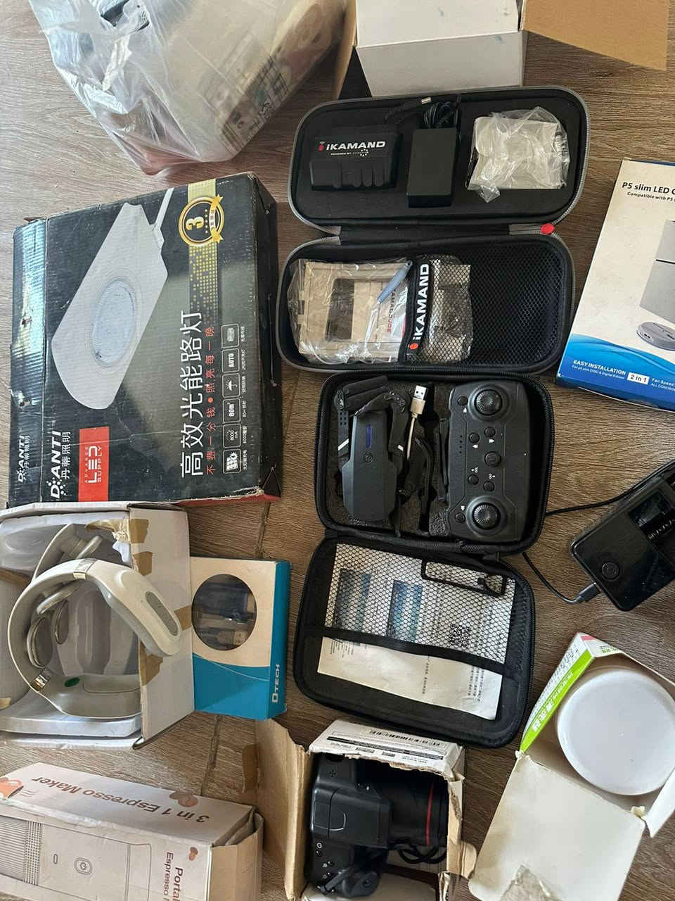 السلام عليكم شباب عدنه دوله غراض مال امزون للبيع شلع بي درون بي بلجكتور طاقه شمسي بي بلاور واي فاي طارد حيوانات  وكاميره مال بيوت فول ايجدي و كاميره صوره هم بي مساج ركبه و جهاز قهوه و الي يريده يتفضل خاص بيع شلع مكان كركوك


**إذا كنت صاحب هذا الإعلان وتريد حذفه لأي سبب، رجاءا أرسل رسالة إلى الدعم الفني**