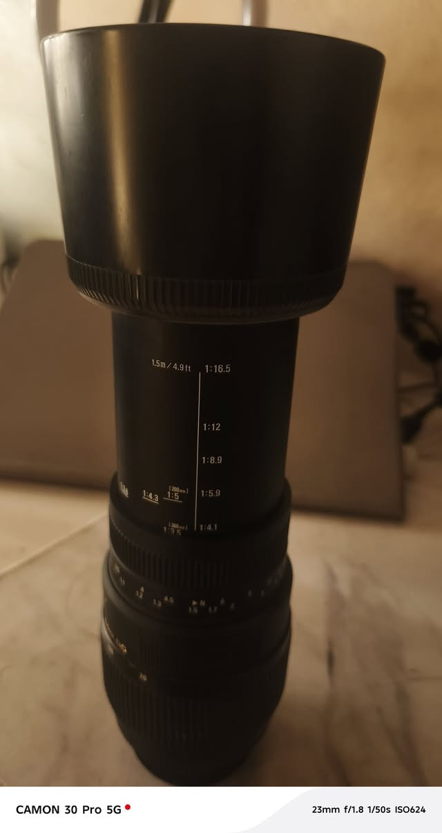 عدسة سيگما نيكون 70-300 بيه مشكله بسيطه مثل مموضح بالفيديو، خلي سعرك واني اراسلك، مكاني ميسان / العمارة


**إذا كنت صاحب هذا الإعلان وتريد حذفه لأي سبب، رجاءا أرسل رسالة إلى الدعم الفني**