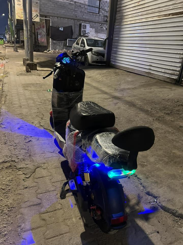 دراجه شحن R7 2026 مزوده 6 بطاريات جدد وياها شاحنه من ساو بيهه ضمان وين ما يعجبك افحص *********** مكان بصره
