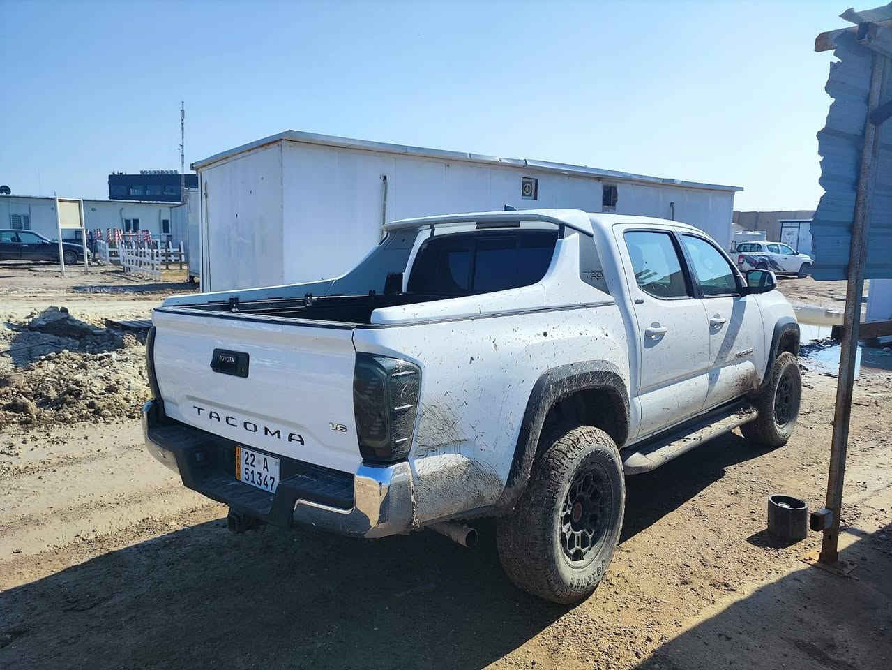 تاكوما 2017 SR5 محرك 6 سلندر
ترفيع 3 انج 
ويل TRD
سبايدر TRD
لايت وبك لايت لد نشرة 
تايرات BF جبلي جديد 
بيها 3 قطع صبغ وبنيد مبدل 
بغداد المنصور داوودي شارع التانكي 
*********** بغداد, العراق


**إذا كنت صاحب هذا الإعلان وتريد حذفه لأي سبب، رجاءا أرسل رسالة إلى الدعم الفني**