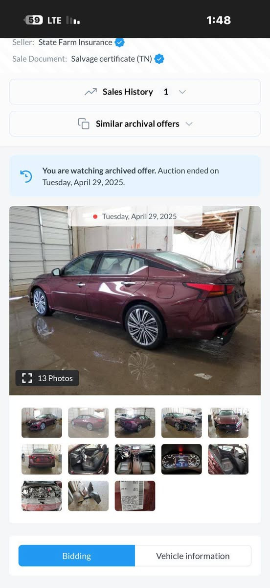 السلام عليكم التيما موديل 2024ماشية تقريبا14الف ضرر جامرلغ سكن تبديل ايرباك فقط الاستيرن مواصفات SL فول للاخير السيارة جاهزة من كل النواحي بدون رقم تترقم شمالي سعرها 168مكانها كركوك ***********
