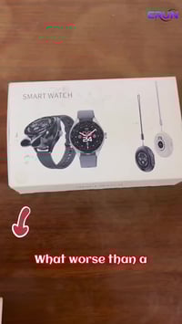 ساعة ذكية • سماعات مدمجة • مراقبة صحية