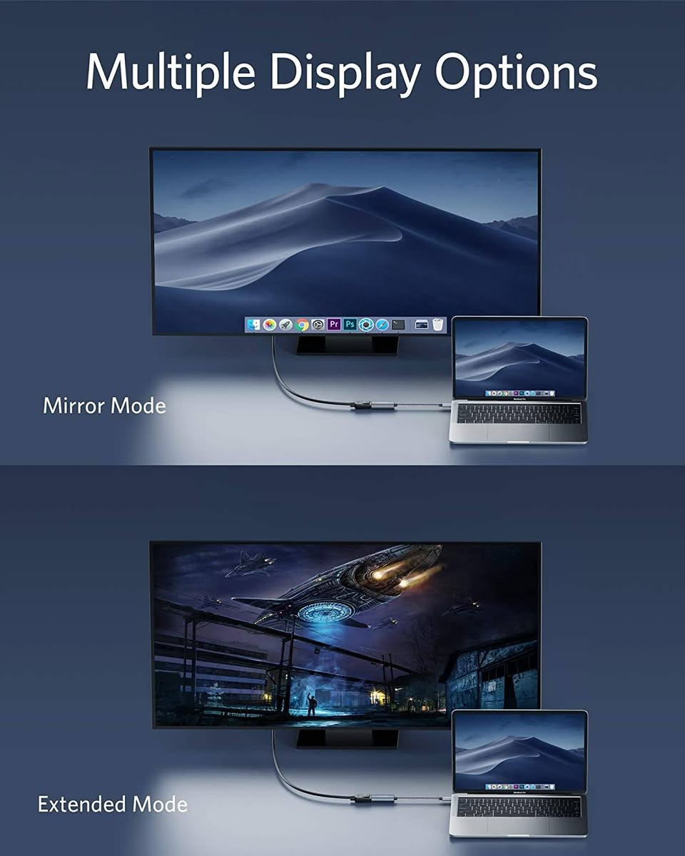 English  |  کوردی  |  عربي 

اسم المنتج: تحويلة من Type-C إلى DisplayPort ماركة Anker
العلامة التجارية: Anker
اللون: كما هو موضح في الصور 
العدد: 1
الحالة: جديد بدون علبة
السعر: 14 الف دينار 

متوفر توصيل لكل أنحاء العراق 🚕🚀🌀

⛔ مواصفات المنتج:-

يدعم منفذ DisplayPort واحد بدقة 4K بمعدل 60 هرتز
منفذ DisplayPort (HDMI / HDR / HDCP): HDMI 2.0 / N / HDCP 2.2
التوافق:
MacBook Pro (2017 / 2018 / 2019 / 2020)
MacBook Air (2018 / 2019 / 2020)
iPad Pro (2018 / 2019 / 2020)
XPS (13 بوصة / 15 بوصة)
Spectre Laptop
Surface Laptop 3
الأجهزة غير المتوافقة: Nintendo Switch 
----------------------------------------------------------

ناوی بەرهەم: Anker Type-C بۆ DisplayPort Adapter
 مارکە: ئەنکەر
 ڕەنگ: وەک لە وێنەکاندا دیارە
 بڕی: 1
 مەرج: نوێ، بێ سندوق
 نرخ: 14 هەزار دیناری عێراقی

 گەیاندن لە سەرتاسەری عێراق بەردەستە 🚕🚀🌀

 ⛔ تایبەتمەندییەکانی بەرهەم:

 پشتگیری لە یەک دەرچەی DisplayPort دەکات بە ڕوونی 4K لە 60Hz
 دیسپلەیپۆرت (HDMI/HDR/HDCP): HDMI 2.0/N/HDCP 2.2
 گونجان:
 ماکبۆک پرۆ (2017/2018/2019/2020)
 ماکبۆک ئایر (٢٠١٨/٢٠١٩/٢٠٢٠)
 ئایپاد پرۆ (2018/2019/2020)
 XPS (13 ئینج/15 ئینج)
 لاپتۆپی سپێکتەر
 لاپتۆپی ڕووکار 3
 ئامێرە ناتەباکان: سویچی نینتێندۆ ----------------------------------------------------------
Product Name: Anker Type-C to DisplayPort Adapter
Brand: Anker
Color: As shown in the pictures
Quantity: 1
Condition: New, without box
Price: 14,000 Iraqi Dinars

Delivery available throughout Iraq 🚕🚀🌀

⛔ Product Specifications:

Supports one DisplayPort port with 4K resolution at 60Hz
DisplayPort (HDMI/HDR/HDCP): HDMI 2.0/N/HDCP 2.2
Compatibility:
MacBook Pro (2017/2018/2019/2020)
MacBook Air (2018/2019/2020)
iPad Pro (2018/2019/2020)
XPS (13-inch/15-inch)
Spectre Laptop
Surface Laptop 3
Incompatible Devices: Nintendo Switch  ----------------------------------------------------------
#TypeC


**إذا كنت صاحب هذا الإعلان وتريد حذفه لأي سبب، رجاءا أرسل رسالة إلى الدعم الفني**