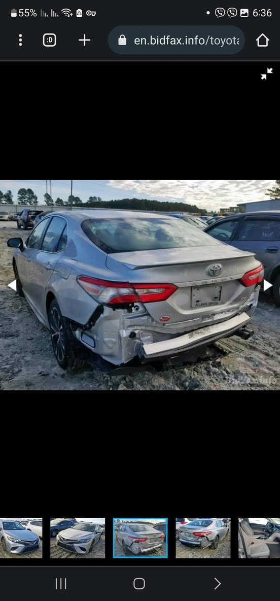 كامري 2018 رقم بغداد باسمي حادث خلفي بدون ايرباك ماشية 110 الف ميل فئة se المكان كوت السعر 168 
***********
