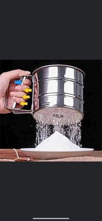 منخل ضغط ستيل • يدوي • تنخيل طحين