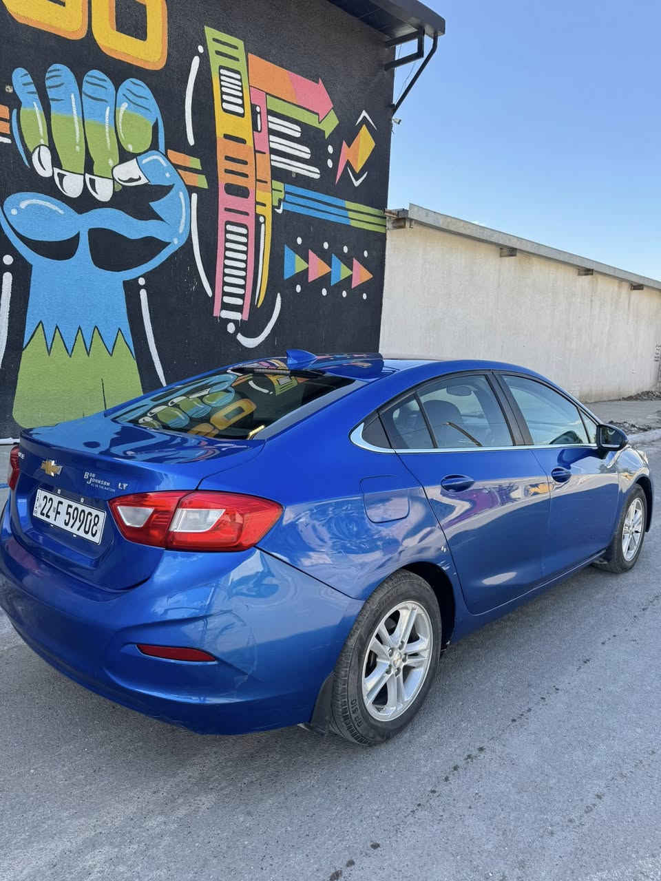 كروز موديل 2017 💙
بسعر 93 وبيها مجال بسيط
رقم اربيل الجديد تحويل ثاني يوم
مواصفات / LT
كير مكينه تبريد كهربائيات حدادية
ماشيه 115 km
 السياره نضيفه مناقصها برغي .
حادثها موضح ب المنشور قطعتين 
و ب العراق هلال الجاملغ الخلفي والامامي اليسار يعني ٤ قطع .
شاشة كار بلي وكامره خلفيه دواره 
تحكمات ستيرن جهتين / اوتو ستوب 
لد LED نهاري / مثبت سرعة  
مكان السياره : السيدية
للاستفسار : ***********
