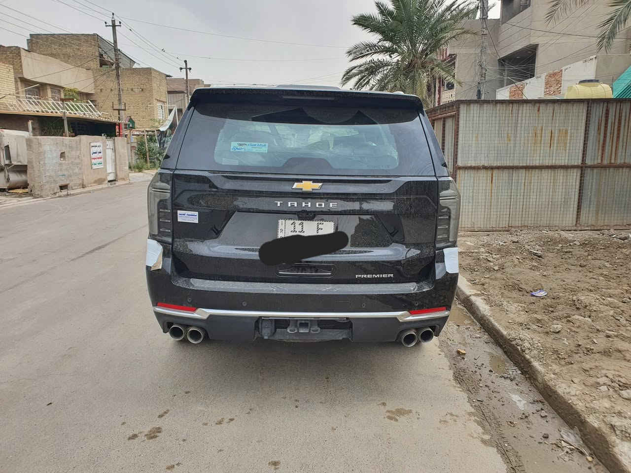 السلام عليكم سيارة تاهو موديل 2025 وكالة المنصور بريمية ماشية 2000
موجودة ببغداد للاستفسار الاتصال على الرقم 
*********** 

اني مكلف بالنشر 🙏
