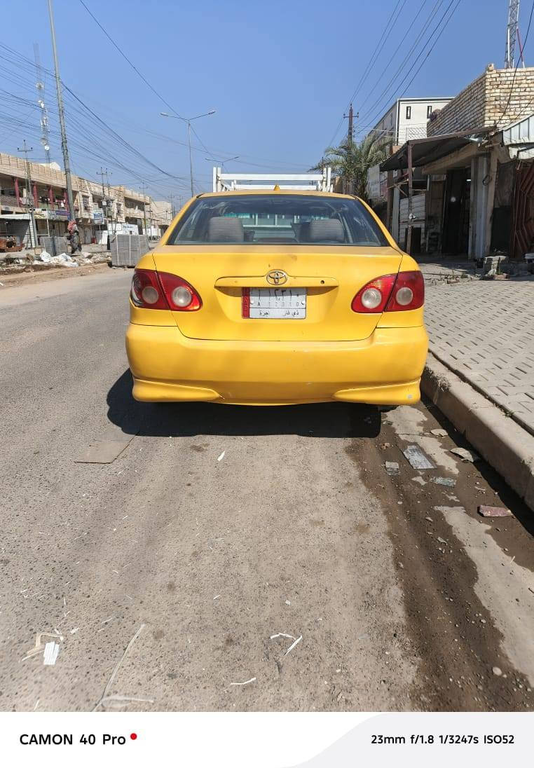 السلام عليكم كورولا 2008 تخم ثائر جديد صدر جديد سياره خير من الله مكاني الحسينيه قرب مستشفى التركي سعر 60 ***********
