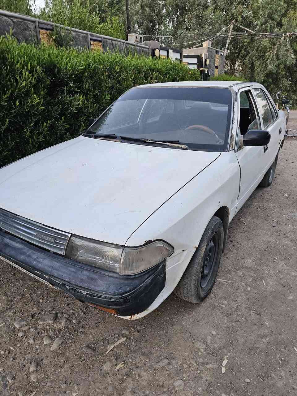 السلام عليكم كراون موديل 1989
سياره كلها جاهزه مابيها كل نقص ولا بيها ضربه ولا صبغ كلها ع بلاد 
محرك كورلا 
كير اتماتيك ميكانيكي
رقم بغداد سنويه 2028
مكاني ديالى بعقوبه 
سعر 35
***********
