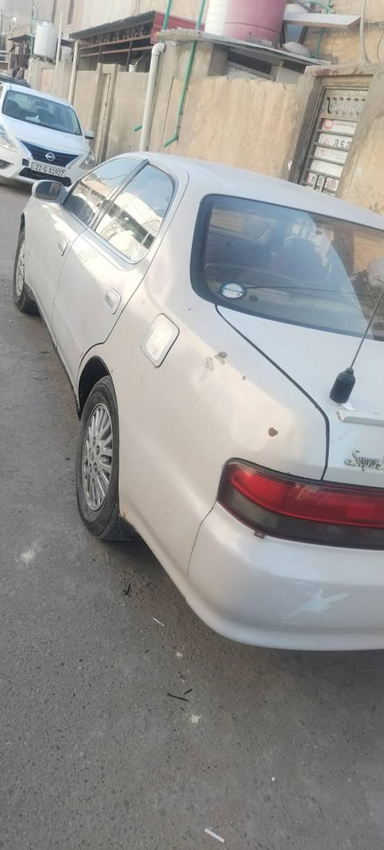 كرستا نفخ موديل 1993
كفاله كص ونقل واصوليات باسم تحويل ثاني يوم
مكينه 2.5 جديده وكير خير من الله 
كهربائيات وتبريد كله شغاله 
حداده 90% تخم تاير جديد 
مكان سيارة بصرة ***********
سعرها 60 وبيها مجال
