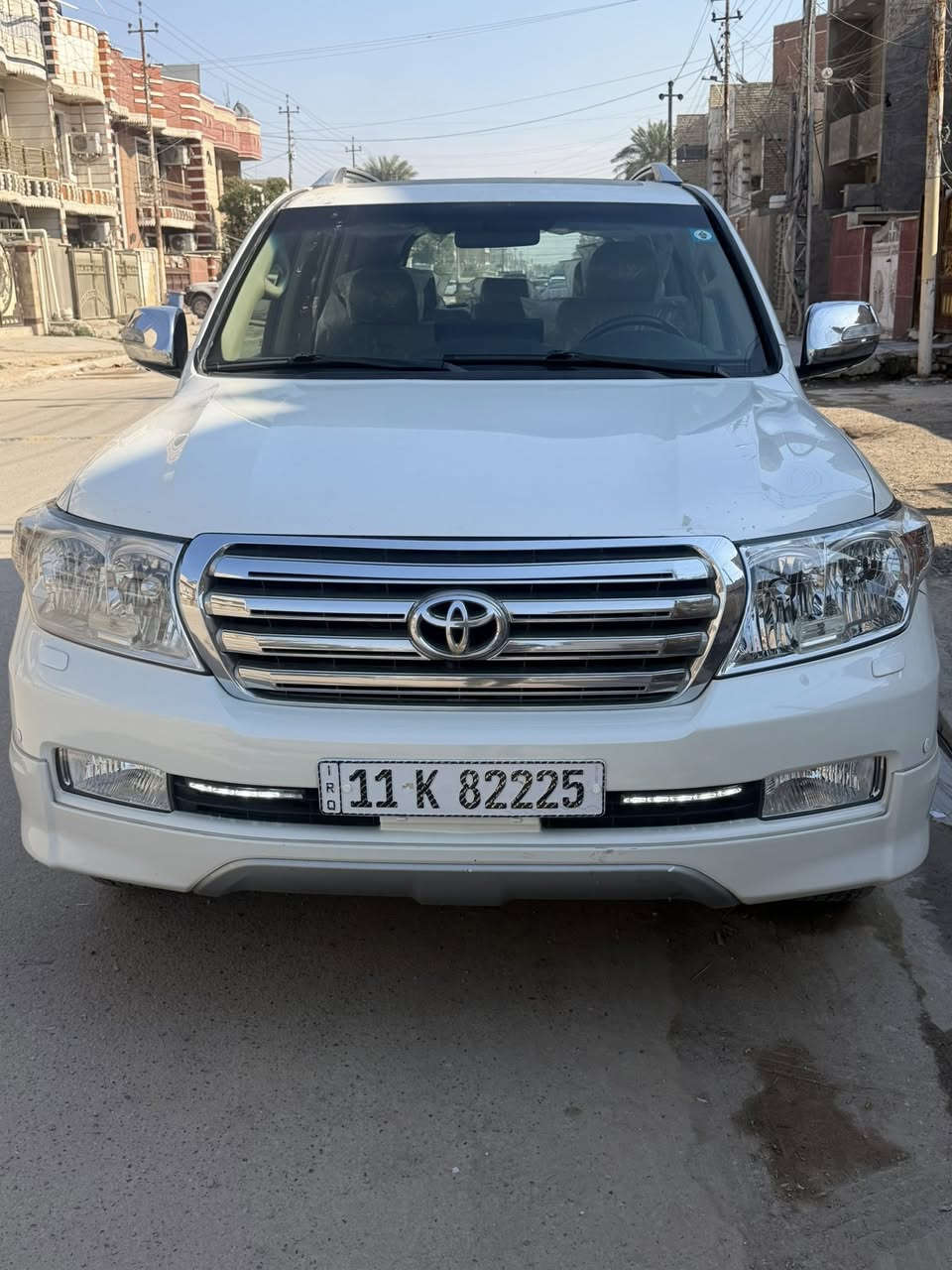 لاندكروز موديل 2011
مكينه 6 سلندر مكفوله  من الصبغ بس چاملغ امامي وشتريت جاملغ بلادي او شديته بيها هسه السياره مكفوله السياره مواصفات فول كرسي كهرباء جلد مري جانبية شفط باب خلفي كهرباء وكل نقص مابيه تحويل بأي وقت 
السعر 310 مكاني بغداد
 ***********
