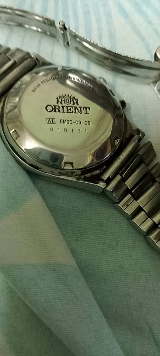 لهواة الساعات المميزة ساعة اورينت 3نجوم اوتوماتيك 21حجر بالسوار الاصلى لاعلى سعر


**إذا كنت صاحب هذا الإعلان وتريد حذفه لأي سبب، رجاءا أرسل رسالة إلى الدعم الفني**