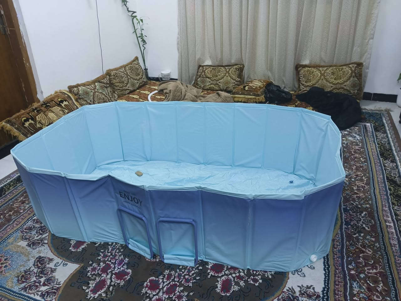 مسبح اصلي أمريكي للبيع بسعر مناسب طول مترين عمق 70
***********
ما مستعمله لو دقيقه
