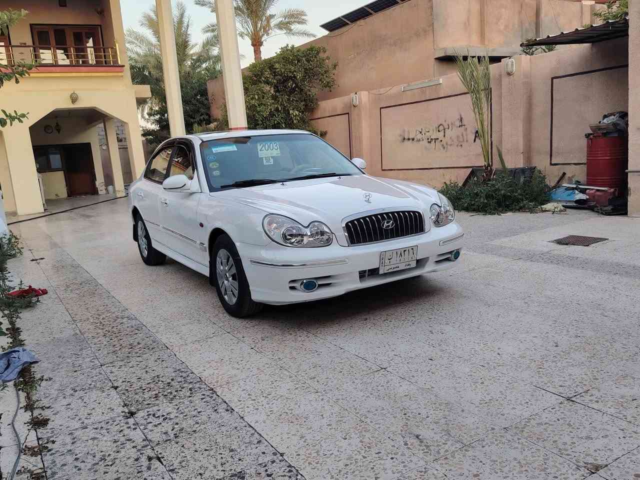 ﷽
سلام عليكم سوناتا موديل 2003  سياره من   محرك وكير جدد تبريد خير من الله صدر خلفي أمامي جديد تخم تاير ويل بلادي كهربائيات السياره ع وضع الشركه سنتر لوك غرفتها جديده سياره ماكلك متعوب عليها بس هيه جديده قافله من كلشي ماشاءالله السياره بلاد وشرط صبغ جماليه فقط بدون قطره معجون مكفوله كفاله عامه من الكص والضرب  وبلعافيه ع ياخذها الي ميعرف سياره شنو جدادتها ليعلق رحمه لولديكم معروضه 71 وبيها مجال مكان السياره ديالى الغالبيه للتفاصيل اكثرالهاتف#***********
