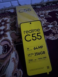 🙋🏼 جهاز ريلمي C55 🤳🏻للبيع مواصفات الجهاز👇🏻 ذاكره 256GB ✨ كامره 64MP👀 ش...
