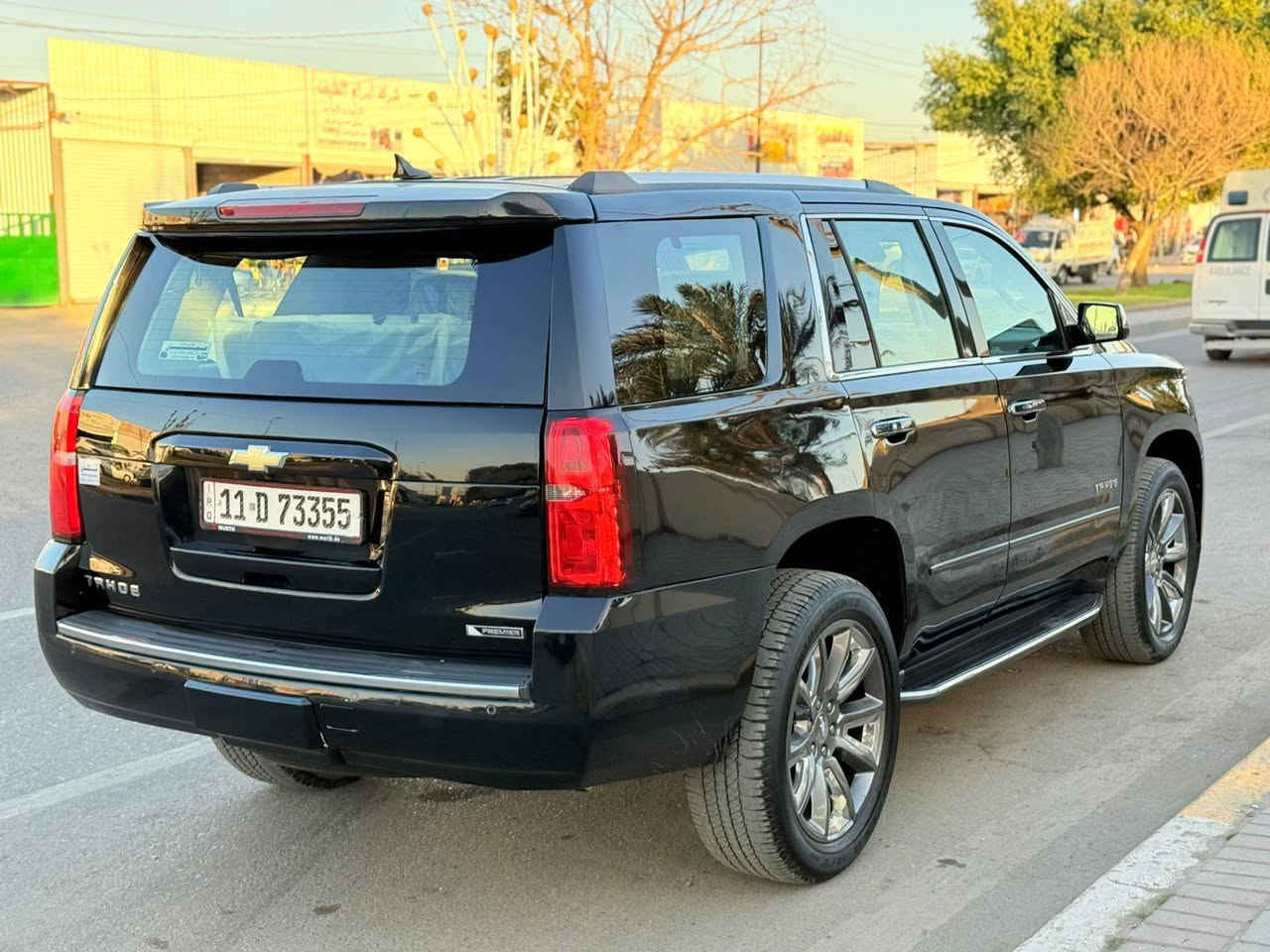 السلام عليكم
تاهو 2018 أمريكي

مواصفات LT

معروف مواصفات ال LT

بصمه كشنات كهرباء تدفئه وتبريد 

كشنات جلد 

محرك كير مكفول 

كشنات منفصل 

تخم تاير وصدر كله جديد

رقم بغداد تحويل مباشر 

حادث جاملقات الخلفي بدون دواخل 

السعر 278 

مكان السياره بغداد 

الستفسار ***********
