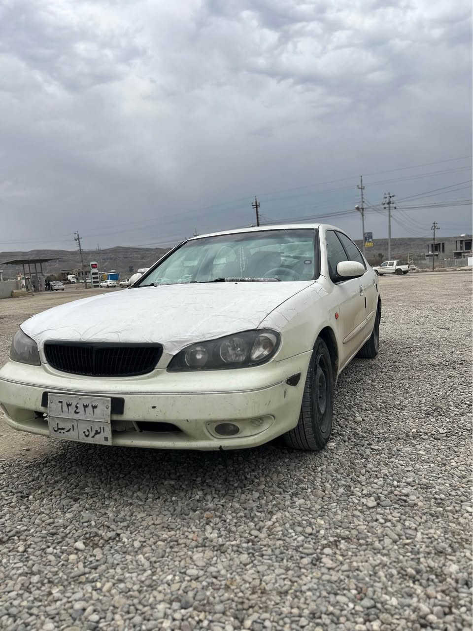 ماکسیما ٢٠٠٢ بۆ فرۆشتن یا گۆڕینەوە 
گێڕ و مەکینە و تەبریت بە شەرت 
سەنەوی ٤ مانگە بەسەر چوە 
جەمپی پێشی لای سەکن هەیە بەتانەی عەزێتی نەبوە 
٤ وەرەقە غرامەی لەسەرە 
بەشەرتی بەناو کردن 
ژم *********** كويسينجاك, أربيل
