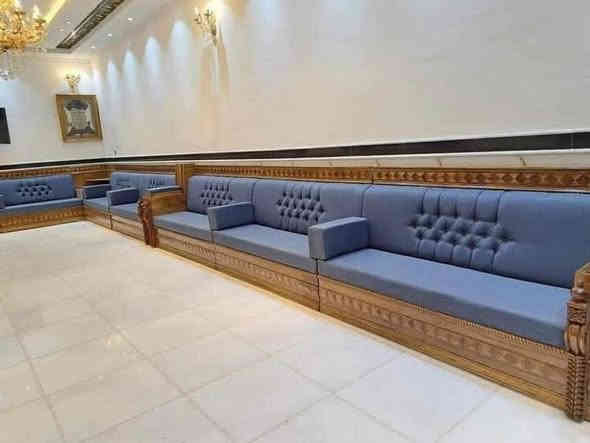 مزاد البركة ديالى المقدادية قرب السيطرة مهروت ،صاج الزان ،حسب المواصفات الموجوده ،،اقرأ المواصفات وراسلني اذا تحب تحجز ،،يجيك المندوب للبيت ياخذ القياسات وعربون ،،ثلث المبلغ،، نشتغلك حسب المواصفات المذكوره، من تاريخ القياسات والعربون ،١٥، يوم يكمل طلبك كافه الموديلات   ،،سعر ،١٦٠،الف ،المتر،،للصاج الزان ،الاستفسار (***********) مواصفات العمل (خشب جام روسي انج ب  انجين ،اما الخشب الخارجي صاج وزان روماني ،اسفنج مميز اول عراقي اوو اكسترا،،حسب الطللب ،١٠ سم ،المقعد بلاوي
