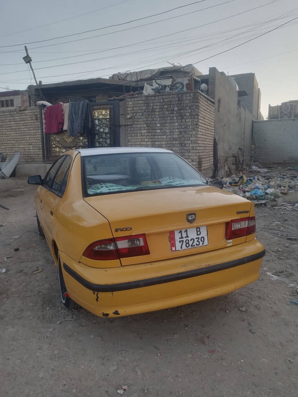 سلام عليكم سمند موديل 12
رقم انكليزي مصفره هيه وغرامات
تحويل ثاني يوم سعر38 وبيهه مجال
مكان سياره بغداد ***********
