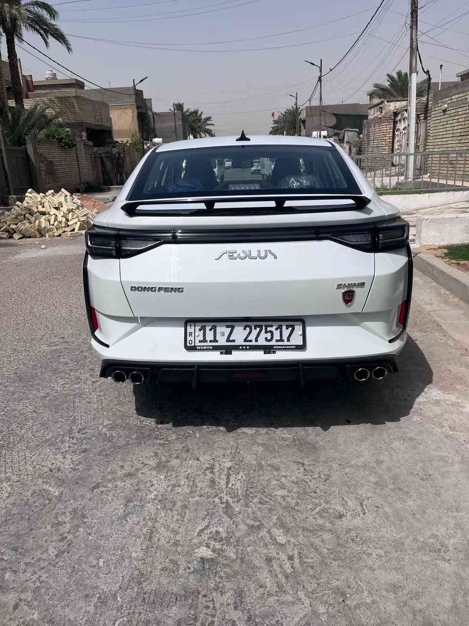 السلام عليكم احبتي
دونغ فينغ شاين 2025🚗

صيني للبيع🇨🇳

مواصفات 🔴

كشنات جلد 3الوان اسود ابيضّ برتقالي 

تحكم ستيرن جهتين 🚗

السيارة جديدة كلش 🚗

كير اوتماتيك 🔴

تايرات الوكالة 🔴

السيارة بحالت الزيرو بنيد مامفتوح 

سبير والعدة مامفتوحات من الشركة 🔴

اشاير بل مري 🔴

اضائة زنون 🔴

عدد البصمات 2️⃣ 

بصمة باب السائق 🔴

ماشية23الفkm

AUTO HOID🔴

شركة ليث العبيدي 

الرقم ***********

***********

مكاني بغداد العبيدي 📍
السعر (107)وبيها مجال 

ملاحضة :بيها بارد الباب السائق و الخلفي و شبر بل جاملغ الخلفي
