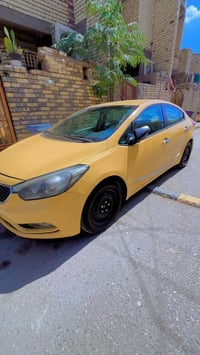 سياره كيا فورتي موديل2014 وارد امريكي حادث جاملغ خلفي موضح ب الصوره  ب...