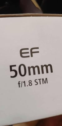عدسة كانون • 50مم f/1.8 • نضافة 100