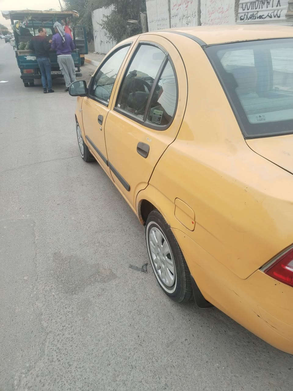 سلام عليكم
#تايبا للبيع موديل ١٣ سياره حلوه كير مكينه تبريد تخم تاير كله مكفول باسمي رقم بغداد انكليزي مصفره من كلشي جاهزه ع اخر حبايه ما تركفك شغل وتوكل للشغل  بيها جاملغ جه السايق فقط باقي السياره كفاله حلوه صفاحه عدله مكاني بغداد الدوره السعر ٣٦ وبيها مجال

 ***********
