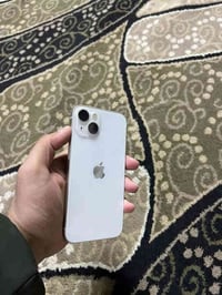 ايفون 13 عادي ذاكره 128 بطاريه 85 نموذجM نور مال حاسبه حصر هواء جهاز ش...