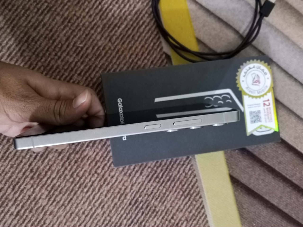 سامسونج 25 الترا ذاكرتة 256 عشوائية 12 جهاز نظيف مكفول وبلادي وجميع ملحقاته اصلية موجودة للبيع مكاني النجف ***********
1350 
مستخدم أسبوعين
