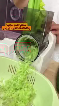 قطاعة خضرة كهربائية • ٥٠ واط • ٣ شفرات