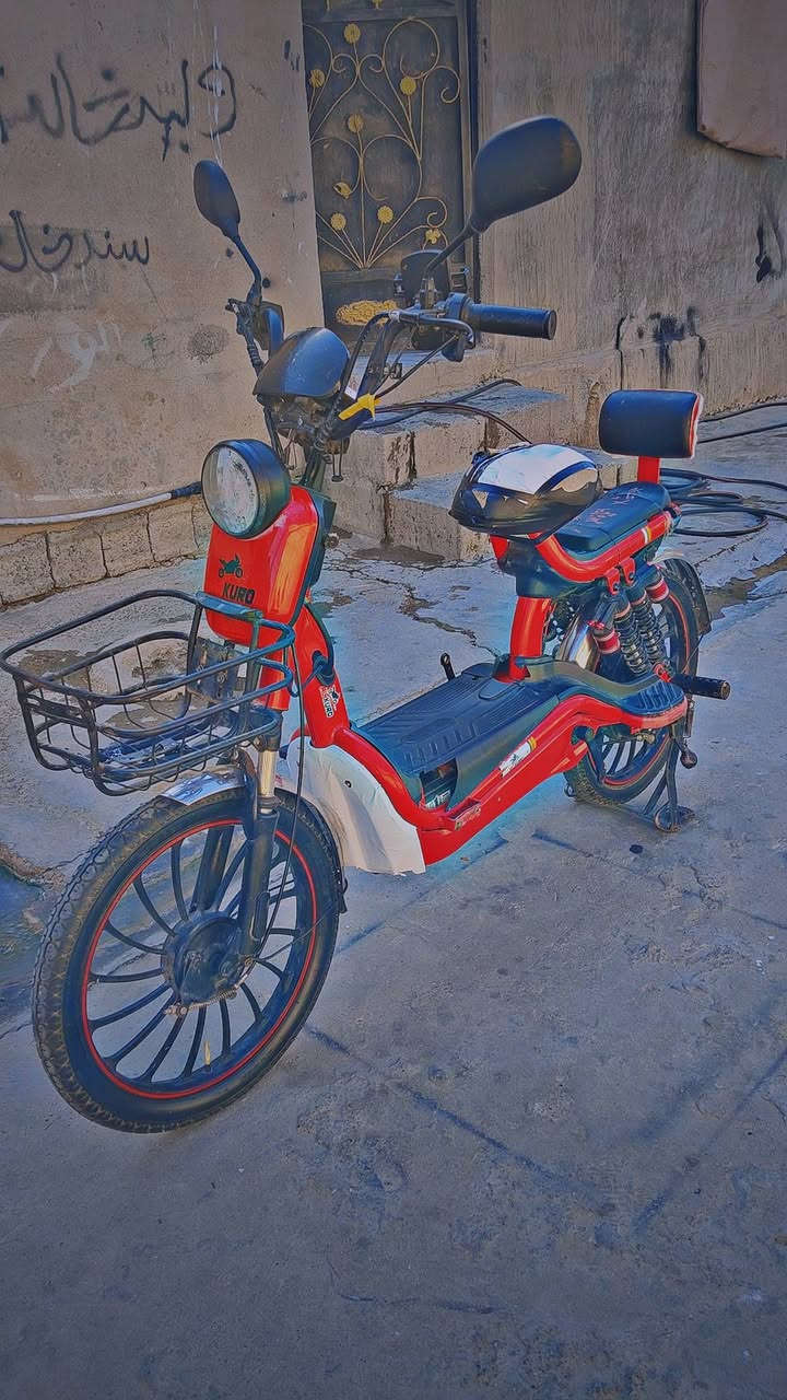 بايسكل شحن موديل 2025 دراجه مال بيت كلها بل شرط بس كهربائيات يحتاج لها ترتيب حالين ما تشتغل  سعره 125 بيه مجال قليل كركوك قادسيه الثانيه الرقم ***********

