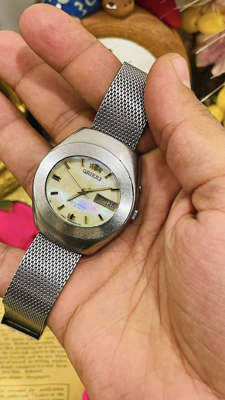 اورينت اوتماتيك قديم انتاج 1981 مينة عروق لؤلؤ قطر 40 سير حصيرة مختم


**إذا كنت صاحب هذا الإعلان وتريد حذفه لأي سبب، رجاءا أرسل رسالة إلى الدعم الفني**