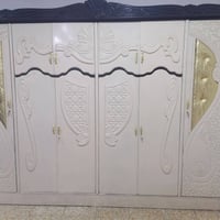 غرفة نوم ٣ قطع عراقية مو تركية نظافة ٩٥٪ لسعر ٧٠٠ الف وبيه مجال التواص...