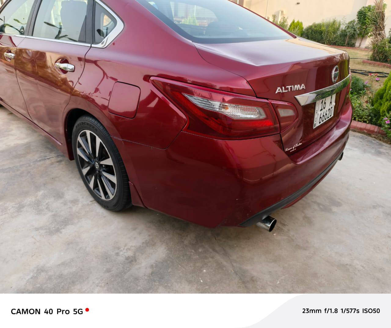 السلام عليكم
نيسان التيما موديل 2018 بسمي مشروع وطني 
كلشي موضح بل سونار مكان السيارة الكاظميه 
السعر 100ورقه ‏‪***********‬‏
