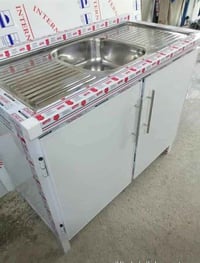 سنك المنيوم • حوض ستيل • توصيل