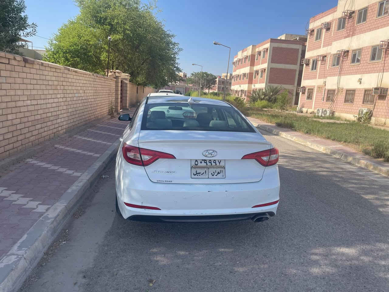 سوناتا رقم اربيل وارد امريكي محرك 2400جي دي أي موديل 17 اربكات سليمة حادثة بنيد وخشم جاملغ جهة السايق السيارة بيه جراد سنوية تحتاج تجديد سيارة عندي بيه وكاله سعره 90وبيه مجال   ***********
