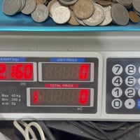 عملات بريطانية • ٢ كيلو ١٦٠ غ • تواريخ ١٩٤٨-١٩٧٨