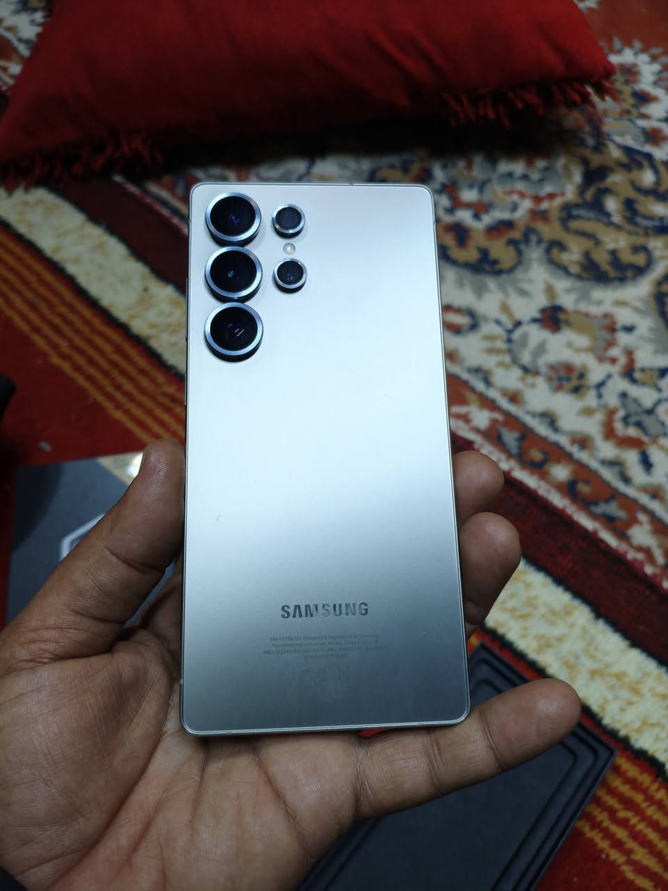 أس 25 ألترا أخو الجديد
ضمان عين الفهد
كامل الملحقات
الذاكرة 256
الرام 12
للبيع بـ مليون و 150
أو للمراوس
مكاني بغداد

رقم الهاتف
***********
