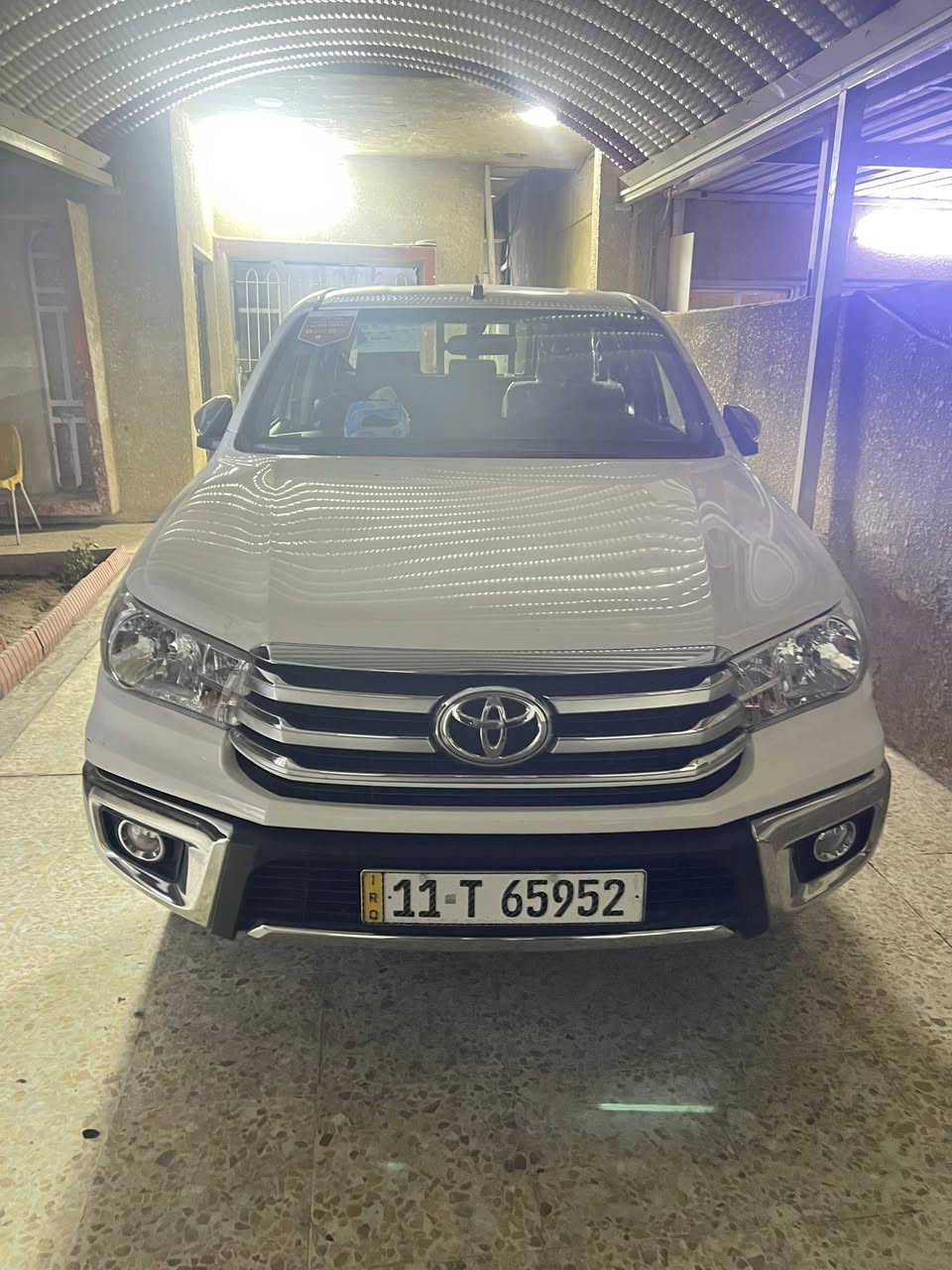 السلام عليكم بيكم هايلوكس موديل2025ماشيه31كفاله عامه رقم بغداد سعر307مكان بغداد الدوره***********
