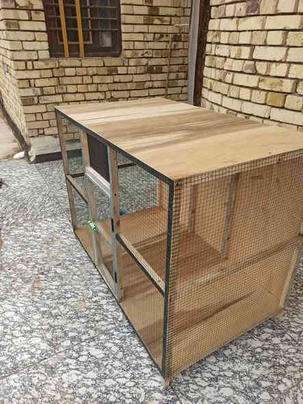 للبيع 
قفص نجاره جديده غير مستخدم 

باقي التفاصيل داخل الفيديو
توصيله مجاني داخل سوق الشيوخ

للتواصل ***********
