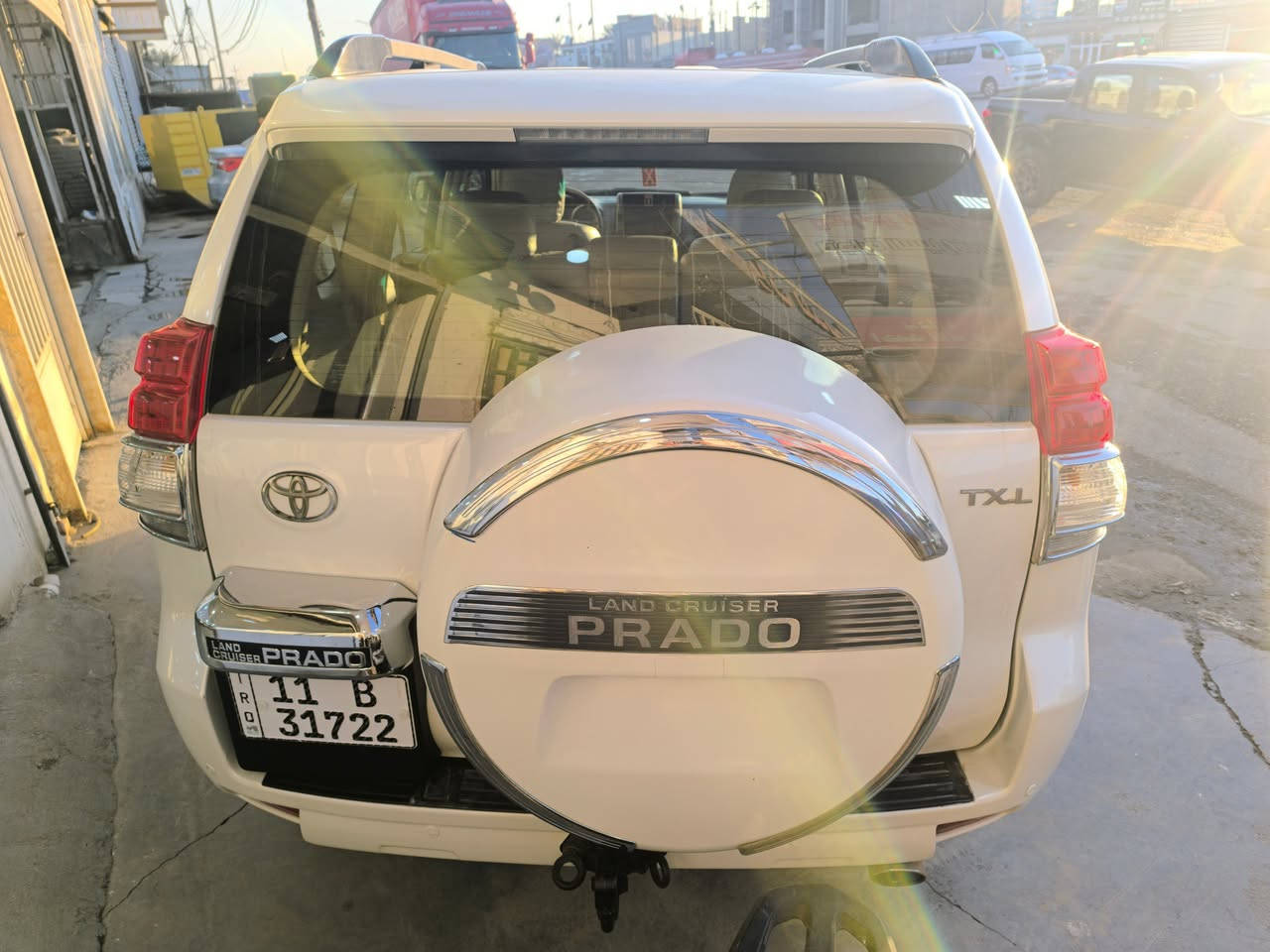 السلام عليكم

للبيع 🚗
تويوتا برادو

🔹 موديل: 2012
🔹 الرقم: بغداد
🔹 المحرك: 6 سلندر
🔹 الفئة: TX

المواصفات:
▪️ مكفولة من التبديل
▪️ صبغ دعاميات فقط

💰 السعر: 277$$$

📍 مكان السيارة: بابل

📞 للاستفسار:
***********
0783199449
