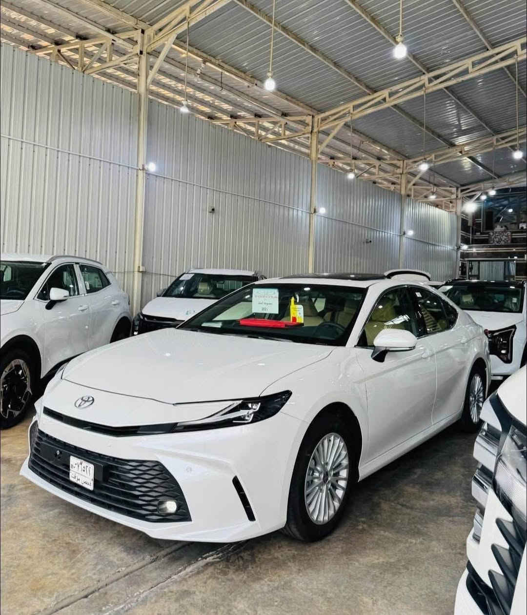 👑🔥 مجموعة الملك لتجارة السيارات الحديثة 🔥👑

🚗 نوفر لكم أفضل العروض وبأسعار منافسة جداً للزبائن الكرام 🚗

🔥✅ بيع نقداً وبأسعار نار مع الرقم بغداد ✅🔥

🚘 Toyota Camry 2025

💥 محرك 2500cc بانزين
💥 أداء قوي وثبات عالي على الطرق
💥 اقتصادية بالوقود وراحة بالقيادة

🎁 ضمان الصيانة لمدة سنتين أو 40 ألف كم
🎁 8 تبديلات دهن مجانية
🎁 8 فلاتر مجانية

✨ المواصفات ✨

✔️ سلايد روف✔️ كرسي كهربائي✔️ تشغيل بصمة✔️ دخول ذكي✔️ شاشة حديثة كبيرة✔️ كامرة خلفية✔️ حساسات أمامية وخلفية✔️ مثبت سرعة✔️ تحكم كامل بالدركسون✔️ مكيف ثلج قوي جداً ❄️✔️ إنارة LED✔️ جنوط رياضية✔️ داخلية فخمة ومريحة✔️ عزل ممتاز وهدوء أثناء القيادة

━━━━━━━━━━━━━━━━━━

🔥 السيارة جاهزة للتسليم الفوري🔥 بيع نقداً فقط🔥 أسعار منافسة لا تقبل المقارنة🔥 السعر شامل الرقم بغداد

📞 للاستفسار:

☎️ ***********

☎️ ***********

📍 العنوان:بغداد - الكريعات - نهاية شارع المعارض

👑 مجموعة الملك 👑
