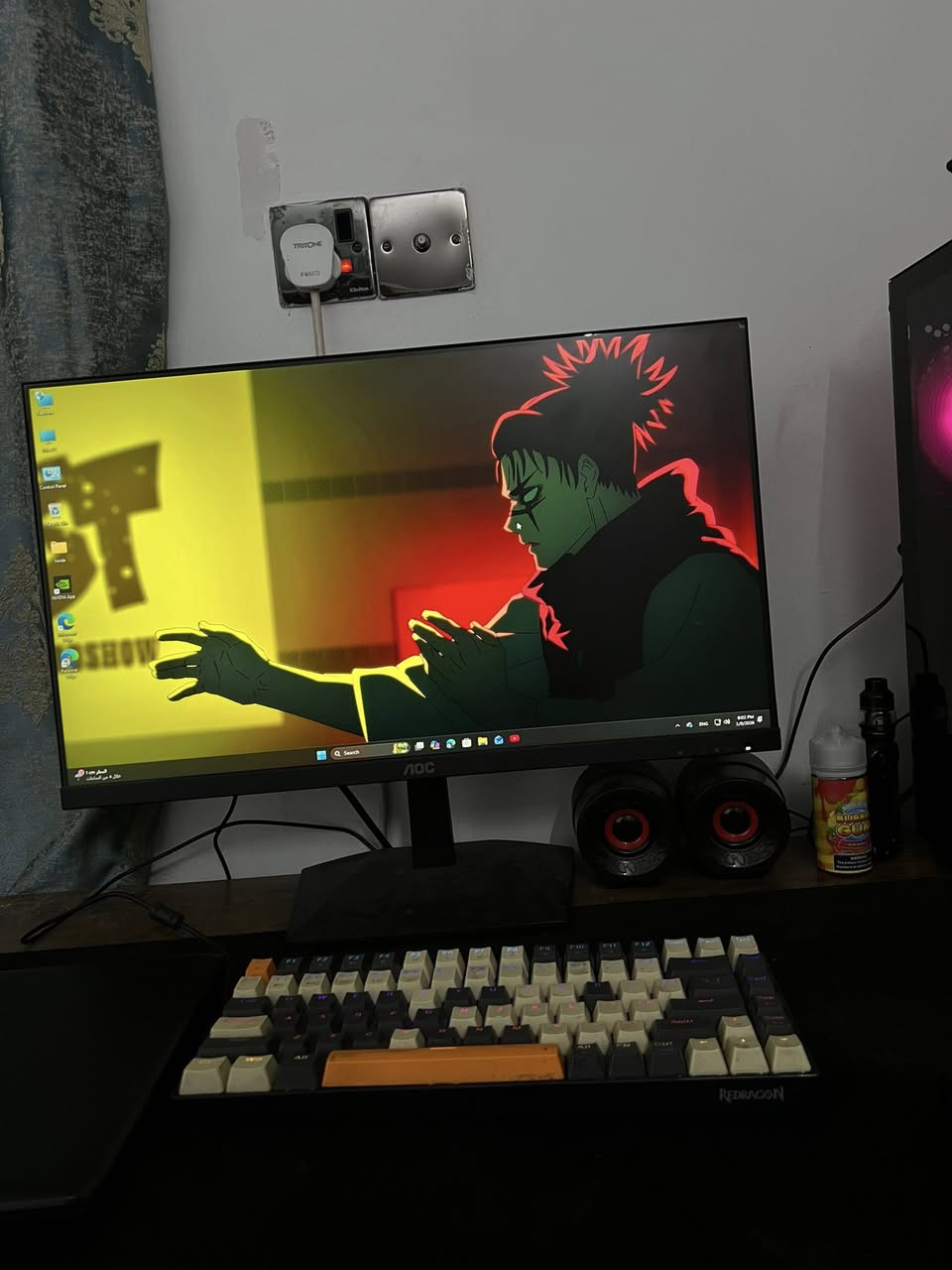 السلام عليكم
تجميعة كاملة كيس وشاشة للبيع 800 الف
الشاشة حجم 24 180hz 1ms
الكيس 4fan Antec
معالج i512400F
كارت 3050 8G two fan
رامات 16  3200
بورد H610
M.2 512
بور 650
استخدام قليل اقل ال 6 أشهر
مع وصل ضمان متبقي ست اشهر والكراتين كاملة
مكان بغداد
للتواصل ***********
