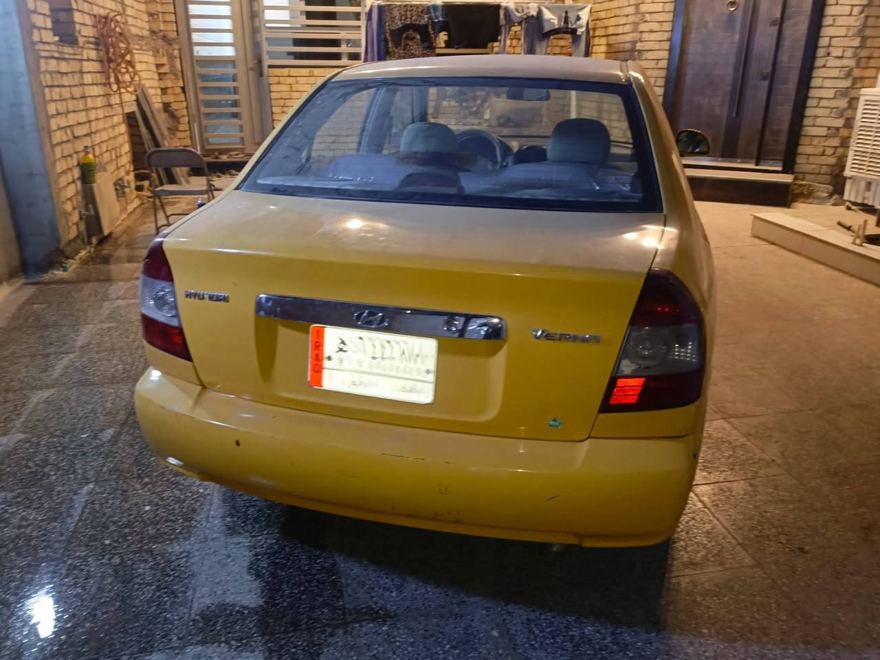 السلام عليكم فيرنا موديل 2015 سياره ما معوده مصفره هي وغرامات عنوان بغداد السعر 72هاتف ***********
