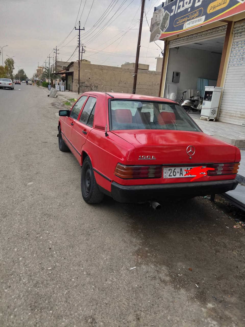 للبيع مارسدس 190 عنواني كركوك بااسمنه صبغ جمالية السعر 32 الشراي يجي يشوف محرك بلادي 4 بي تبخير ***********
