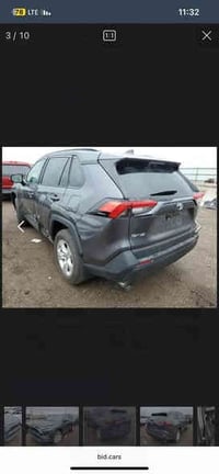 راف فور ٢٠٢١ هايبرد بغداد ماشية ٧٢  الف كيلو  الحادث موضح بالصورة مابي...