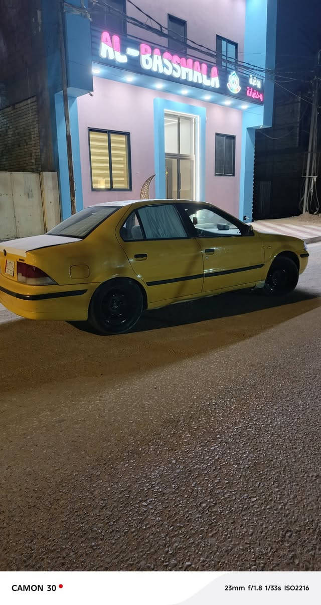 سلام عليكم سمند موديل 2011 رقم بغداد مداور ثاني يوم كفاله من الضربه والتبديل والصبغ مكينه وگير فرنسي  تخم تايم تاير كهربايات ع وظع شركه مصفره هيه وغرامات مكاني نجف السعر 23 وبيها مجال 
***********
