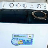 غسالة الحافظ 18 كيلو حوضين للبيع نظيفة جداً (95٪) واستخدام قليل ما داخ...