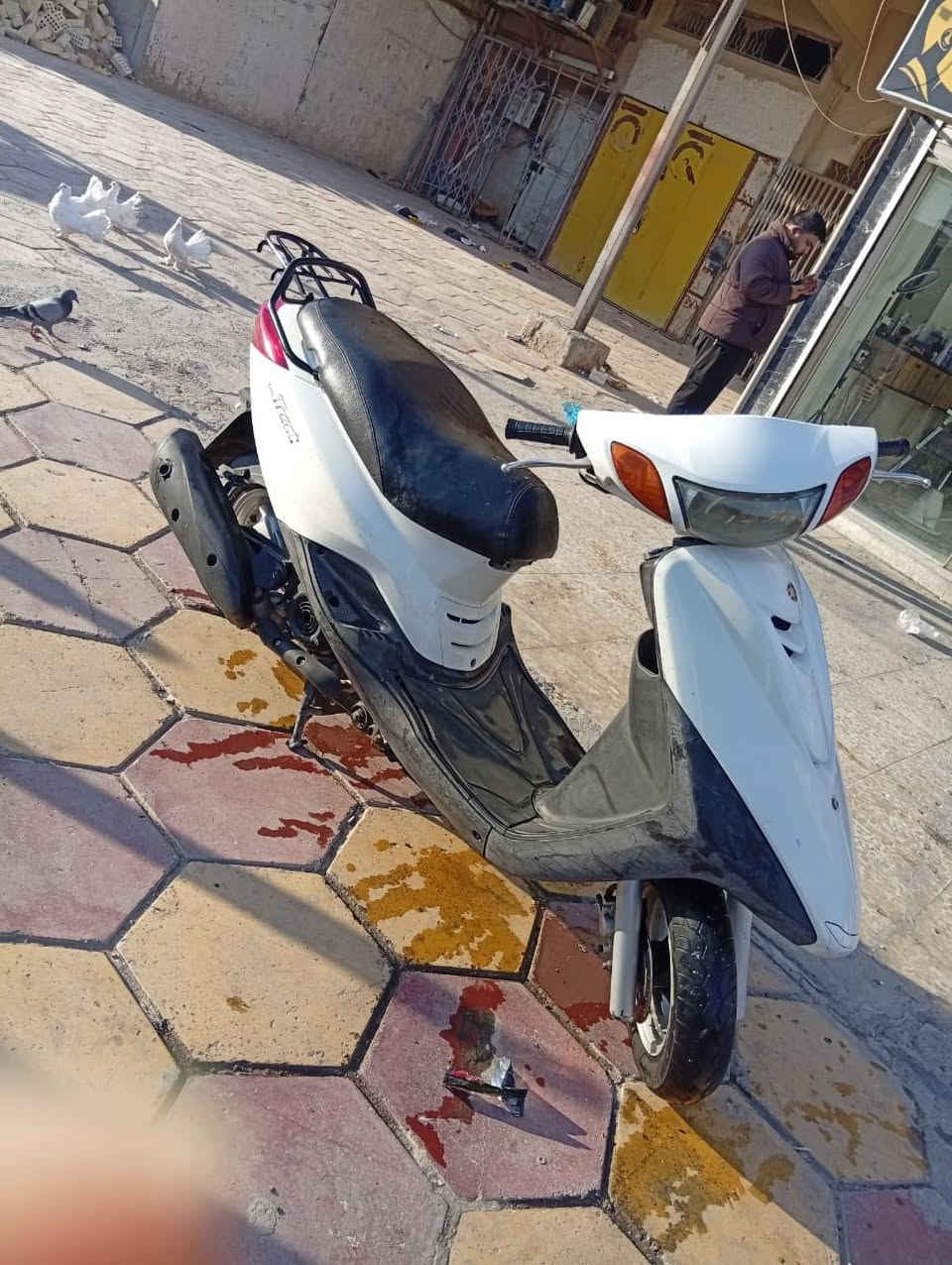 سلام عليكم / اكزز تريت نوزل / دراجه كفاله عامه / مال رمبه مصار هواي من نزلت / ألون ابيضّ / دراجه مال دكاتره كفاله من كلشي تخم تاير جديد / وترايك وين ماتريد شلعه ومعدل / سعرها 950 وبيها مجال بسيط / ***********
