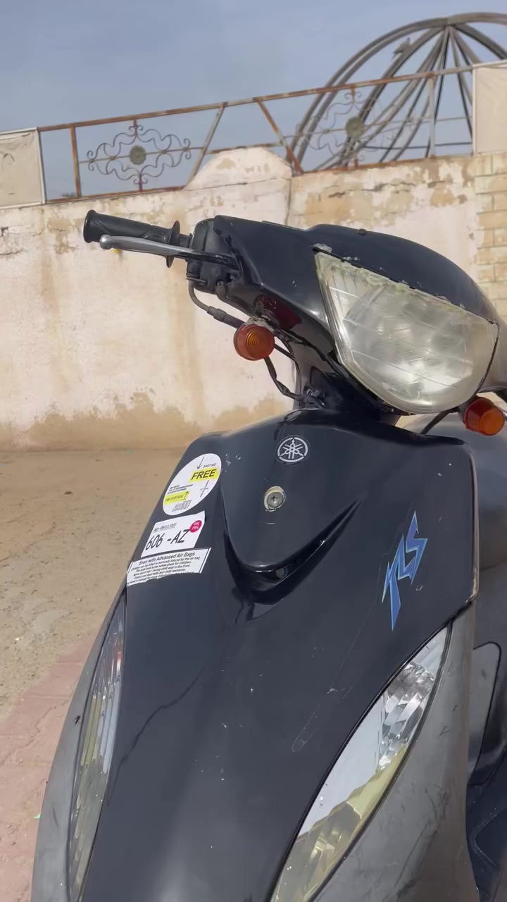 ‏سلام عليكم دراجة عدلة للبيع￼ بوشي 49 محرك مفتوح سعر 600 مكان السماوة ***********￼
